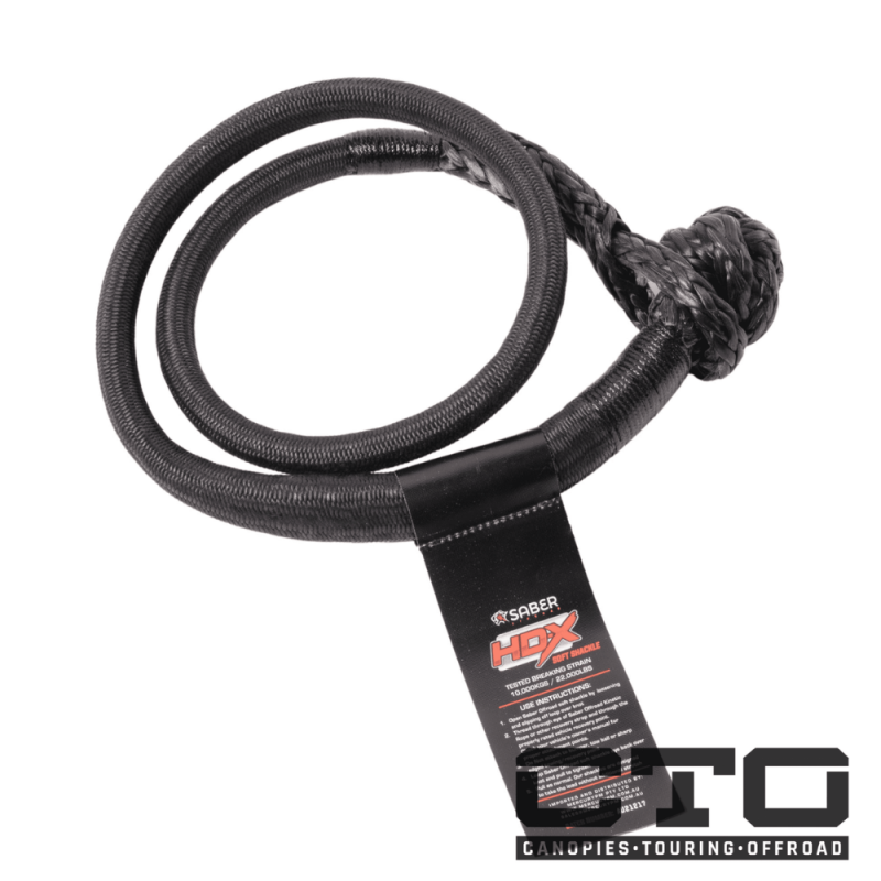 10,000KG HDX Technora SaberPro Bound Soft Shackle - Long