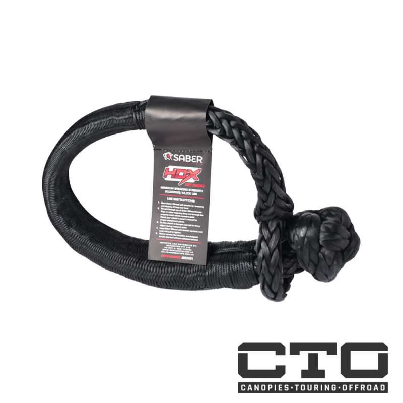 7,000KG HDX Technora Bound Soft Shackle 