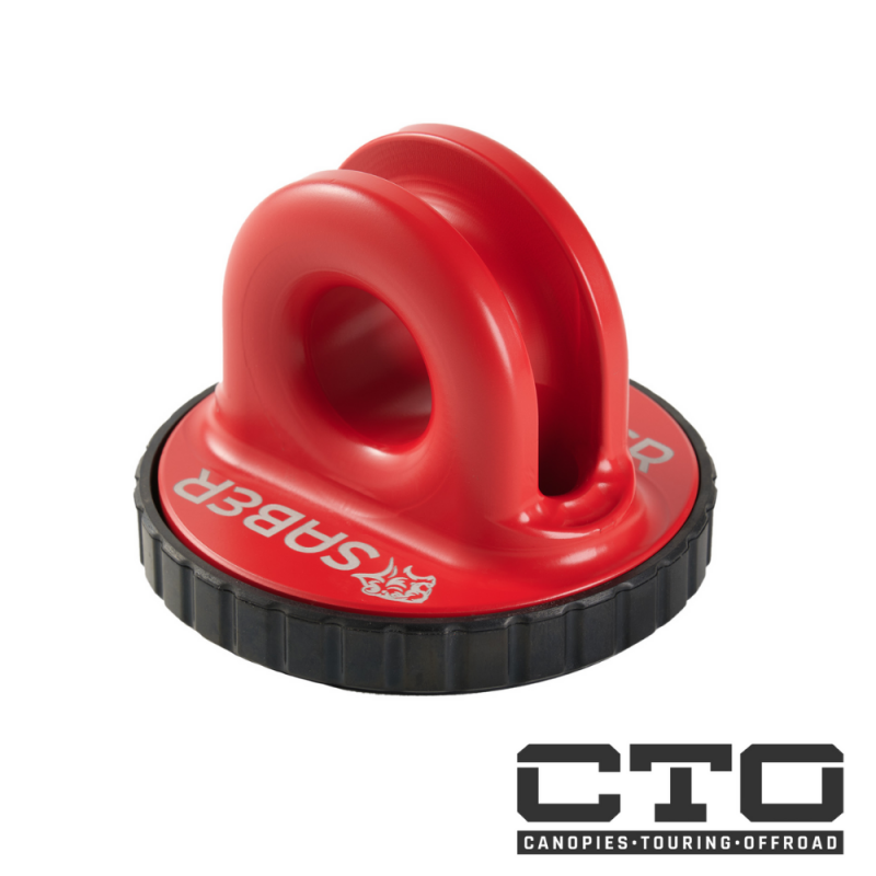 6061 Aluminium Spliced Winch Thimble PRO - Cerakote Black