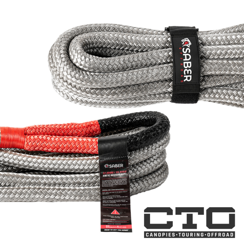 2,800KG 9M Kinetic Recovery Rope & Bag