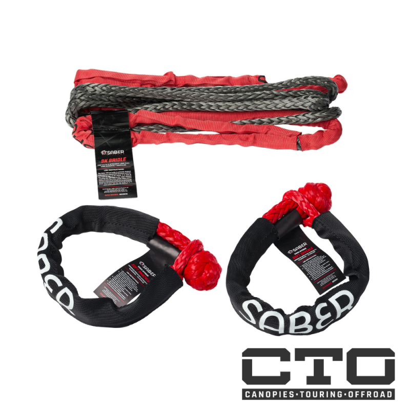 10mm SaberPro Bridle & Twin 15K Soft Shackle Kit