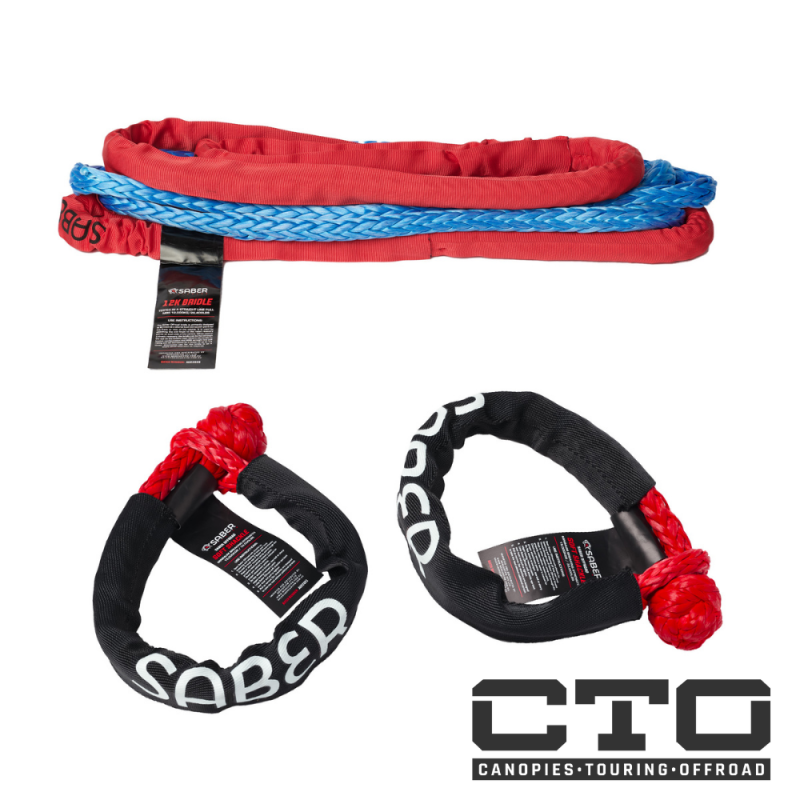 10mm SaberPro Bridle & Twin 15K Soft Shackle Kit