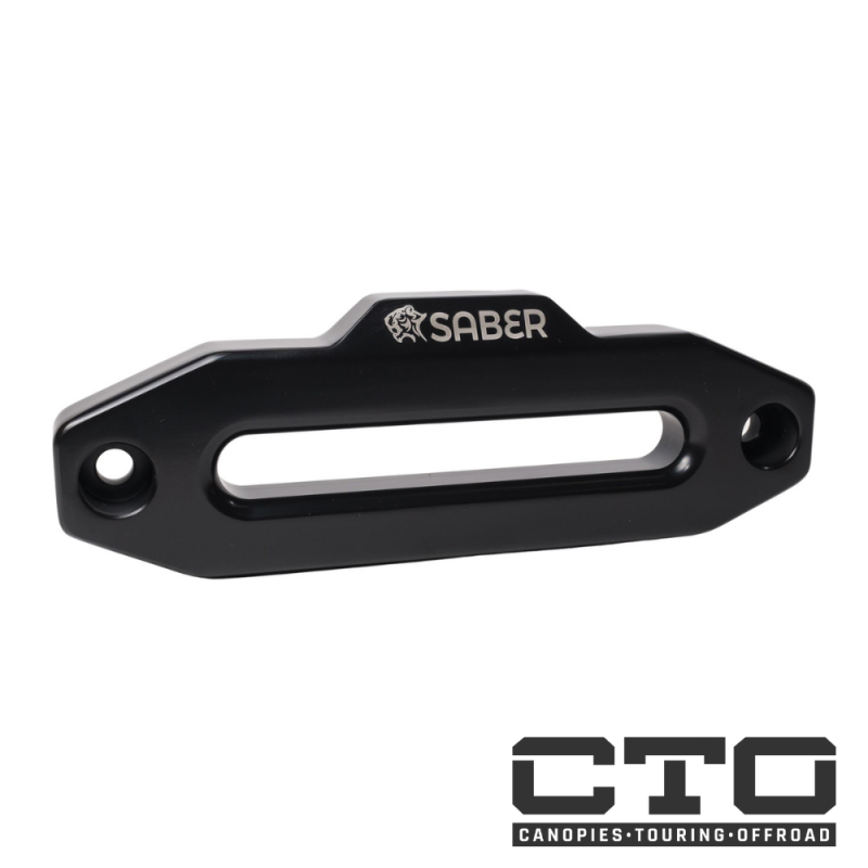 Saber Offroad Aluminium Standard Hawse Fairlead - Polished Alloy