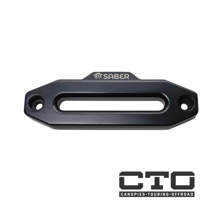 Saber Offroad Aluminium Standard Hawse Fairlead - Polished Alloy