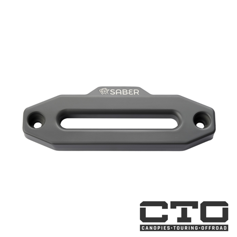 Saber Offroad Aluminium Standard Hawse Fairlead - Polished Alloy