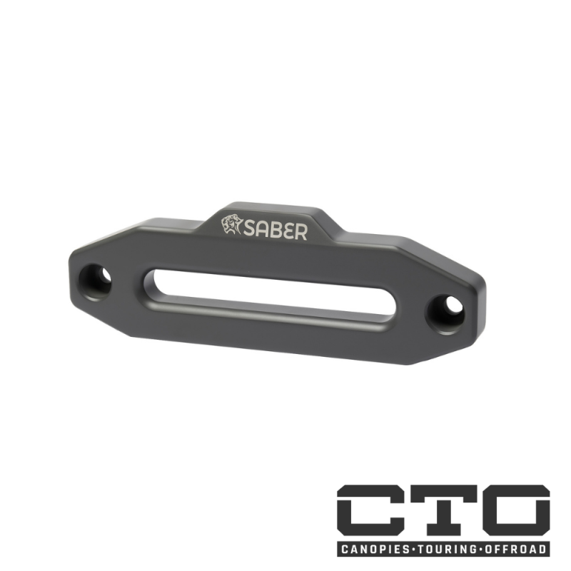 Saber Offroad Aluminium Standard Hawse Fairlead - Polished Alloy