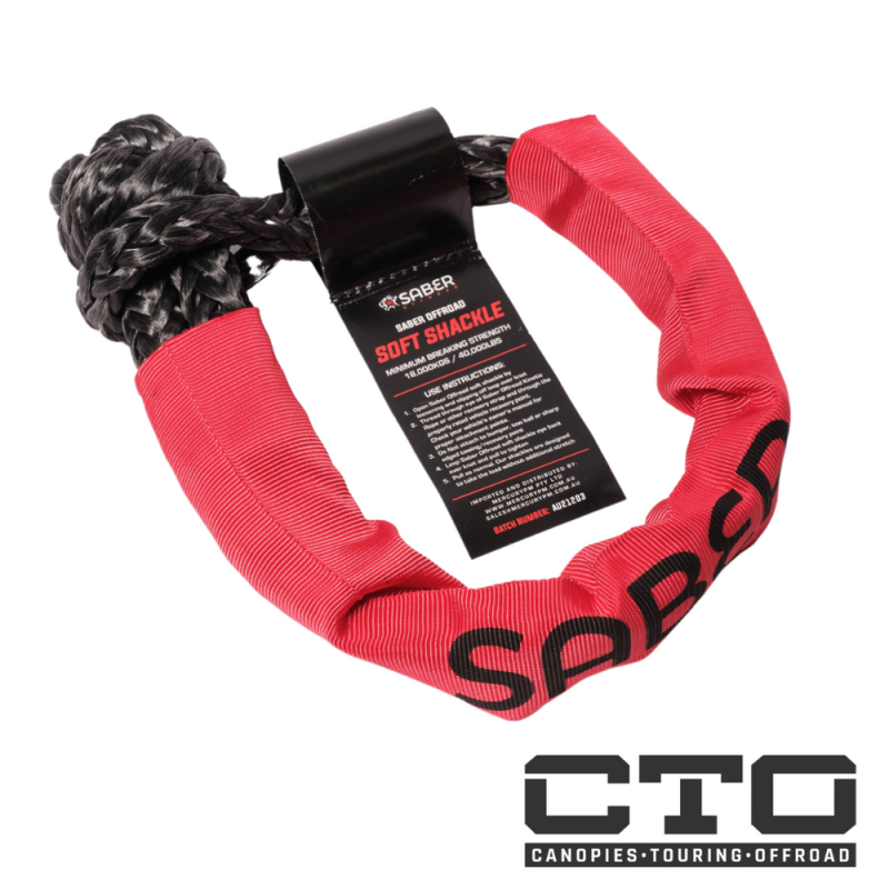 12,000KG SaberPro Soft Shackle with Sheath