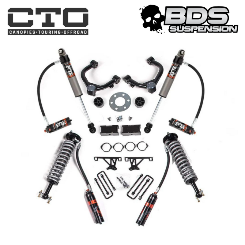 BDS 3.5 Inch Lift Kit for Chevy Silverado or GMC Sierra 1500 (19-24) 4WD