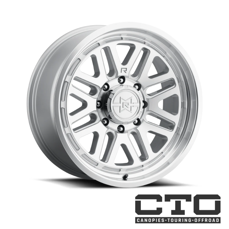 MR804 Raised 20x9 | 6x135 | -12 Machined - Clear Coat
