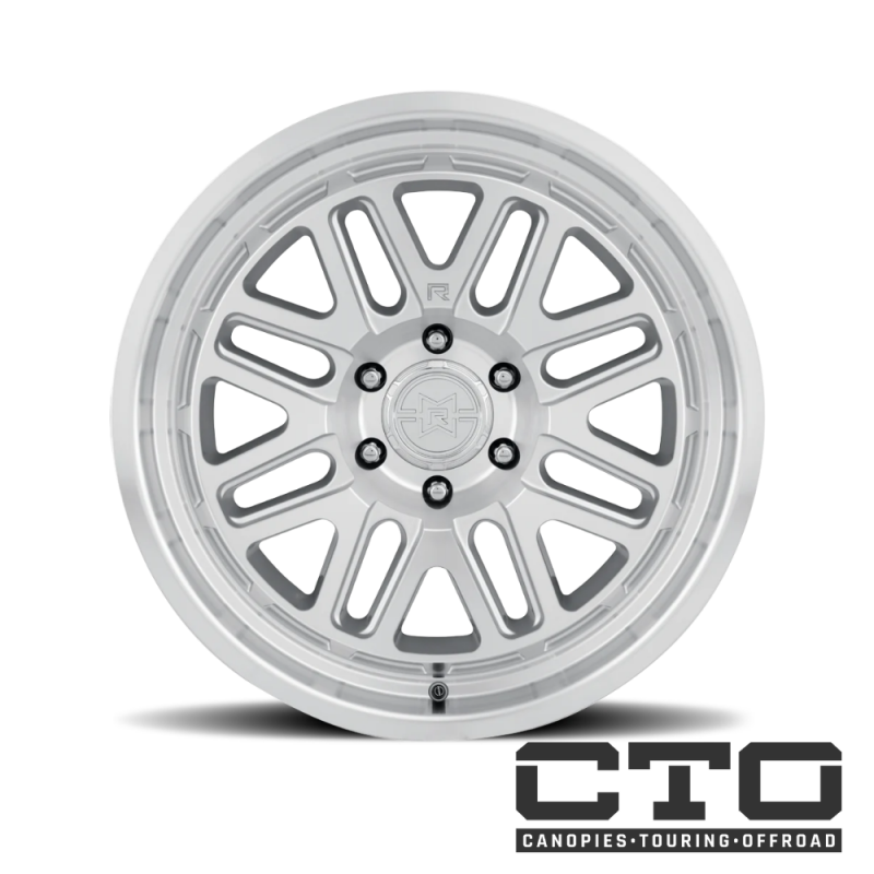MR804 Raised 20x9 | 6x135 | -12 Machined - Clear Coat