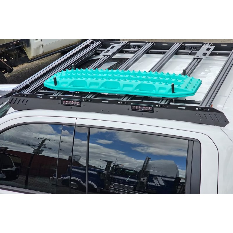 Higher Ground Cab Rack Incl. Road Vision Stealth Flood Lights (x2 Each Side)