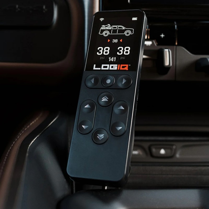 0'-3' inch LogIQ AirIQ Heavy Duty Dual Complete On Board Management Kit - 2023+ F250/F350