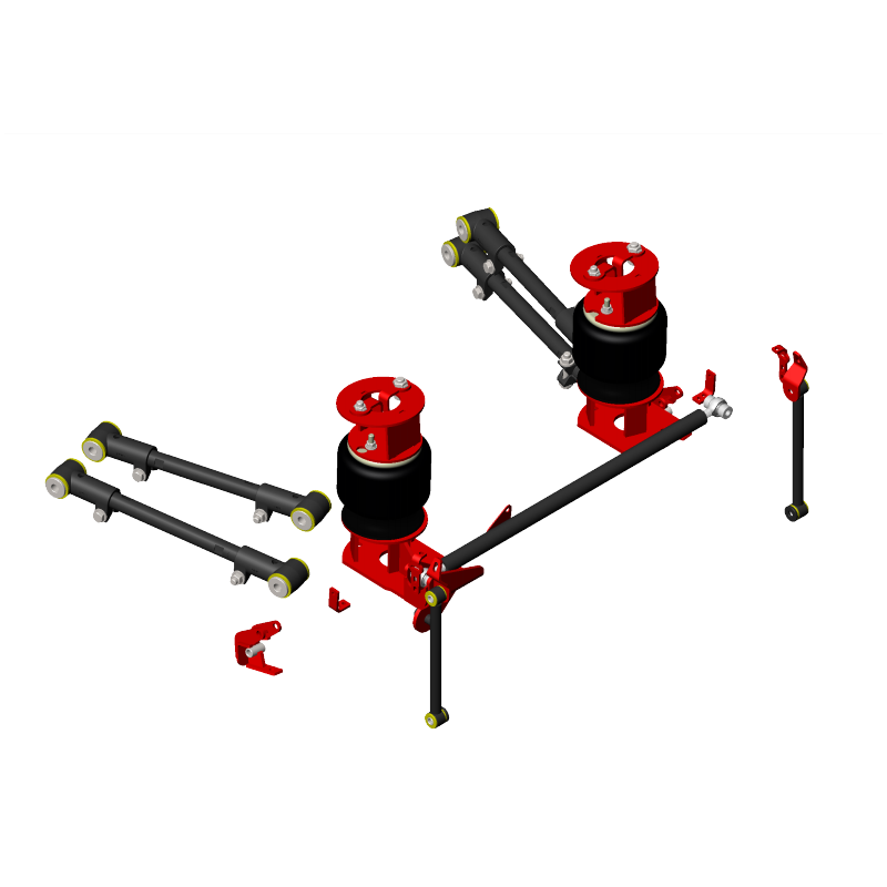 Kelderman 2014+ Ram 2500 4X4 Rear Air Suspension
