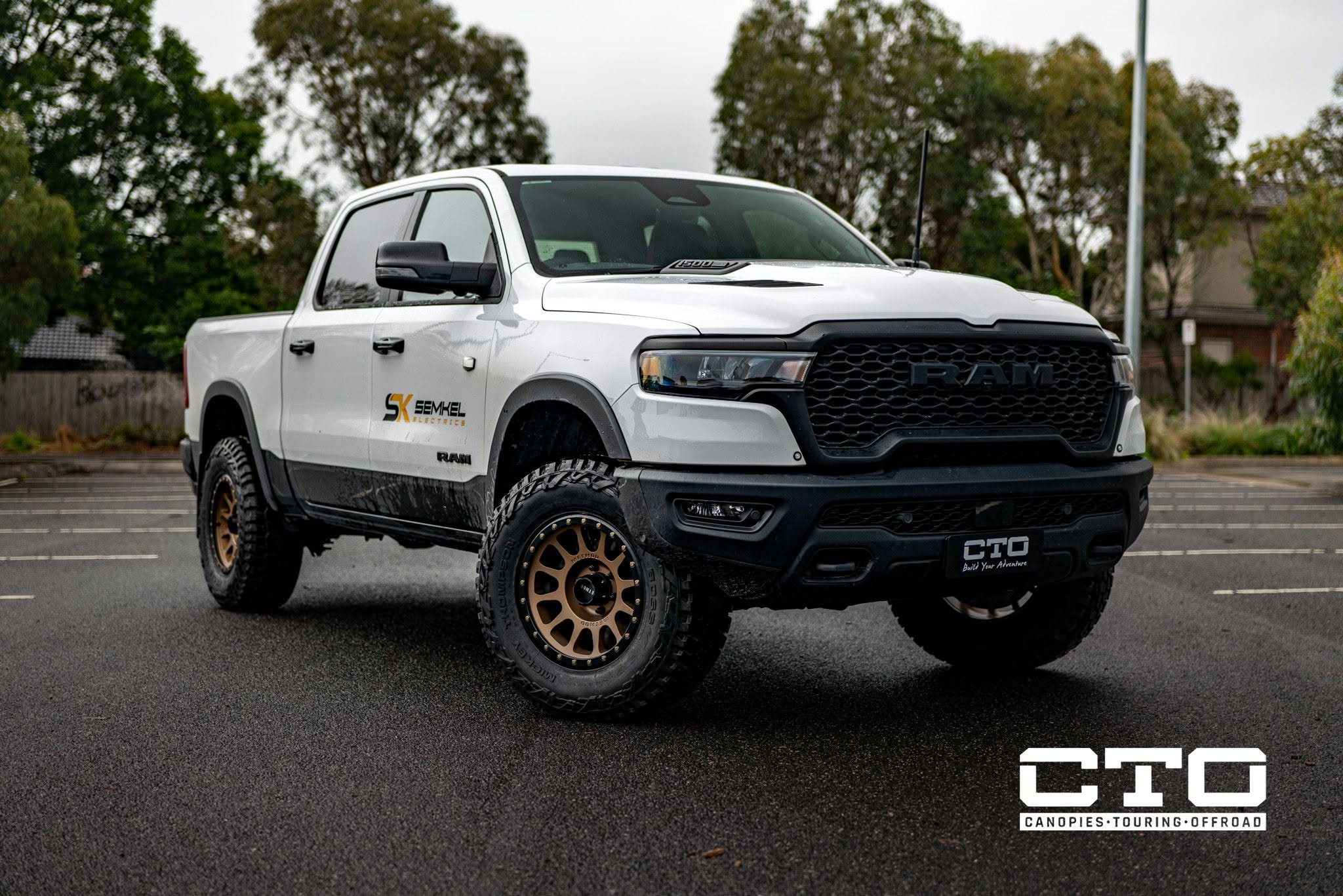 RAM 1500 White with GVM upgrade by CTO Industries in Kilsyth VIC