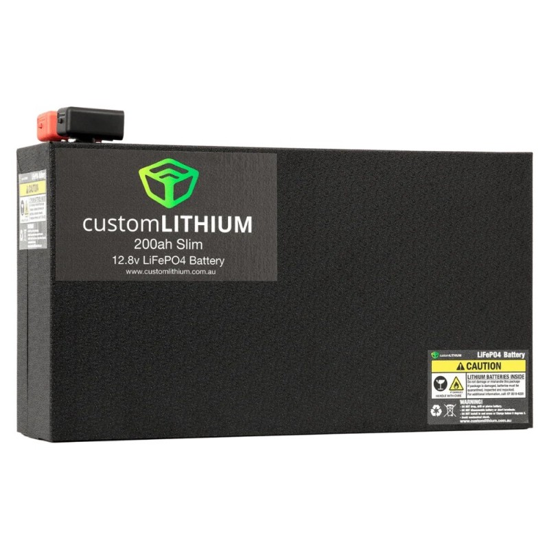 Custom LITHIUM 200AH battery - Slim