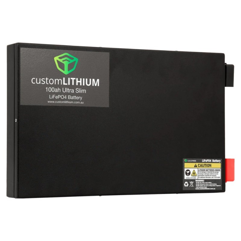Custom LITHIUM 100AH battery - Ultra Slim
