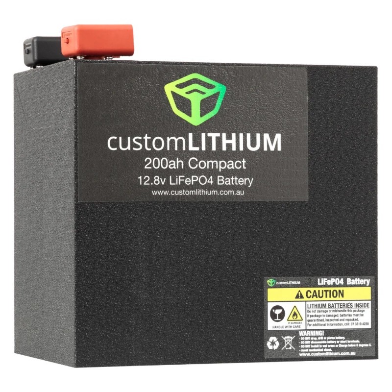 Custom LITHIUM 200AH battery - Compact