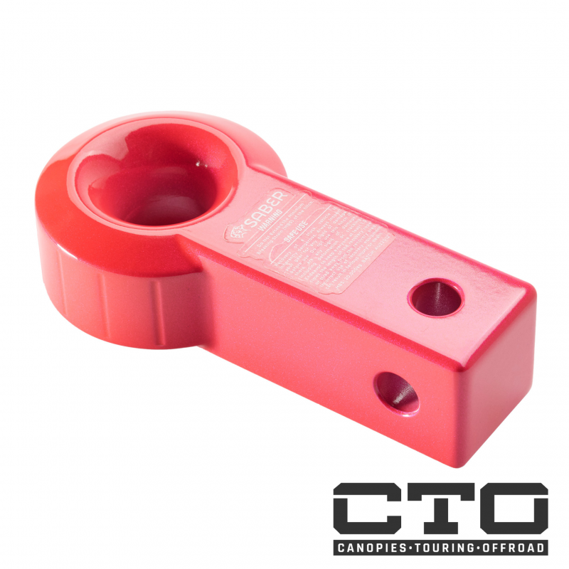 7075 Aluminium Rope Friendly Recovery Hitch - Pink Prismatic
