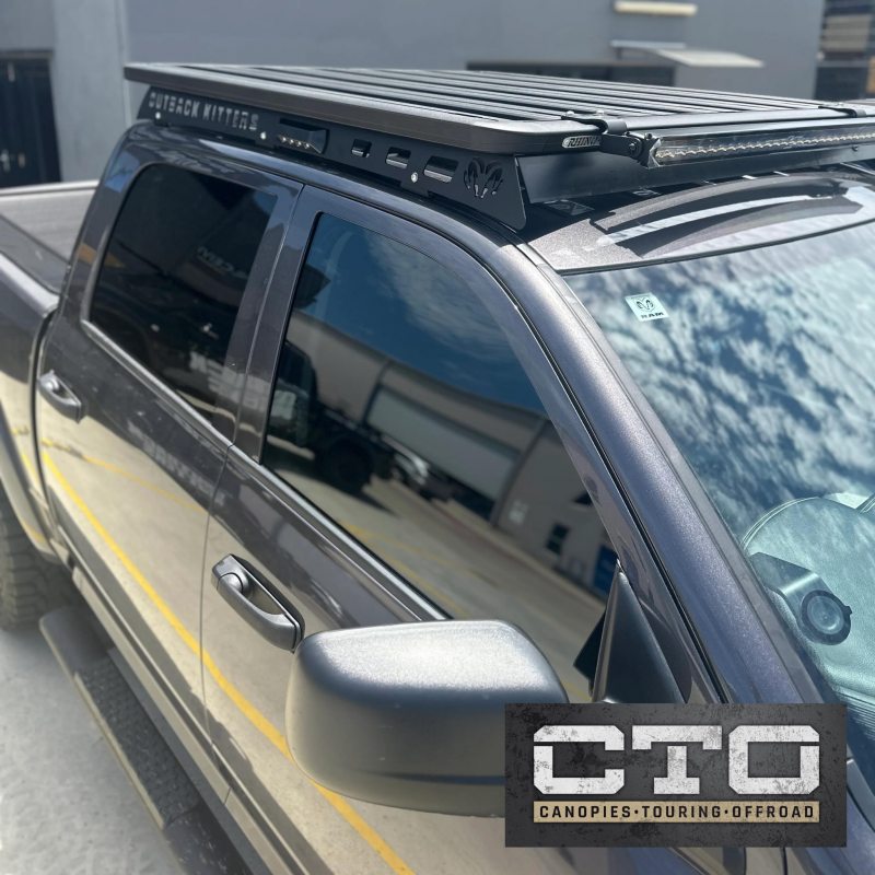Ram 1500 DS Adventure Rails Roof Racks / With Side Lights