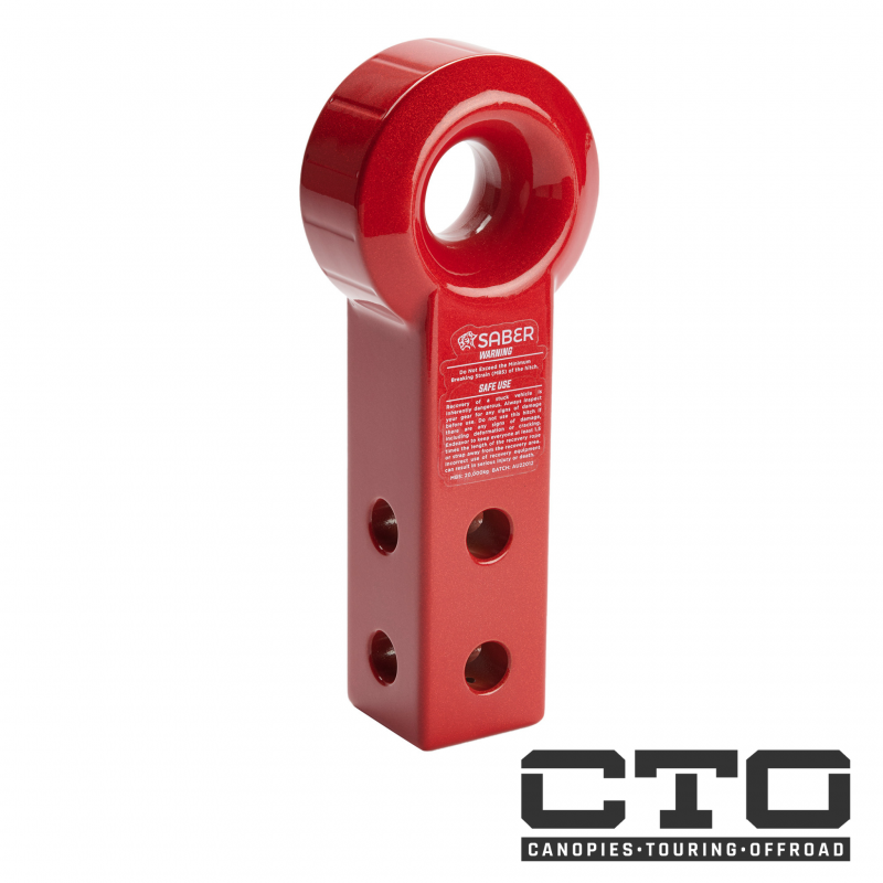 7075 Aluminium Rope Friendly Recovery Hitch - Pink Prismatic