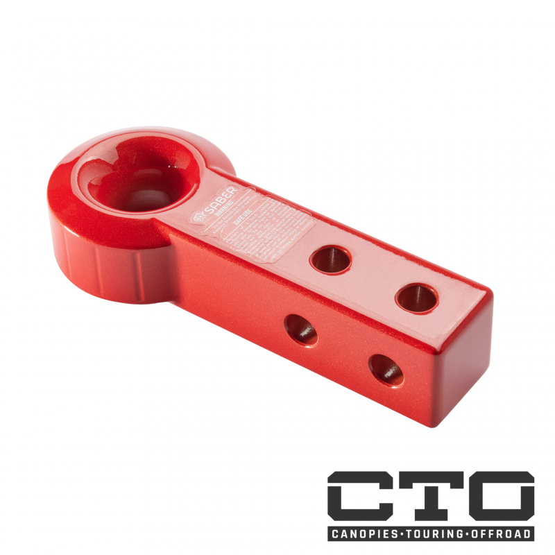7075 Aluminium Rope Friendly Recovery Hitch - Pink Prismatic