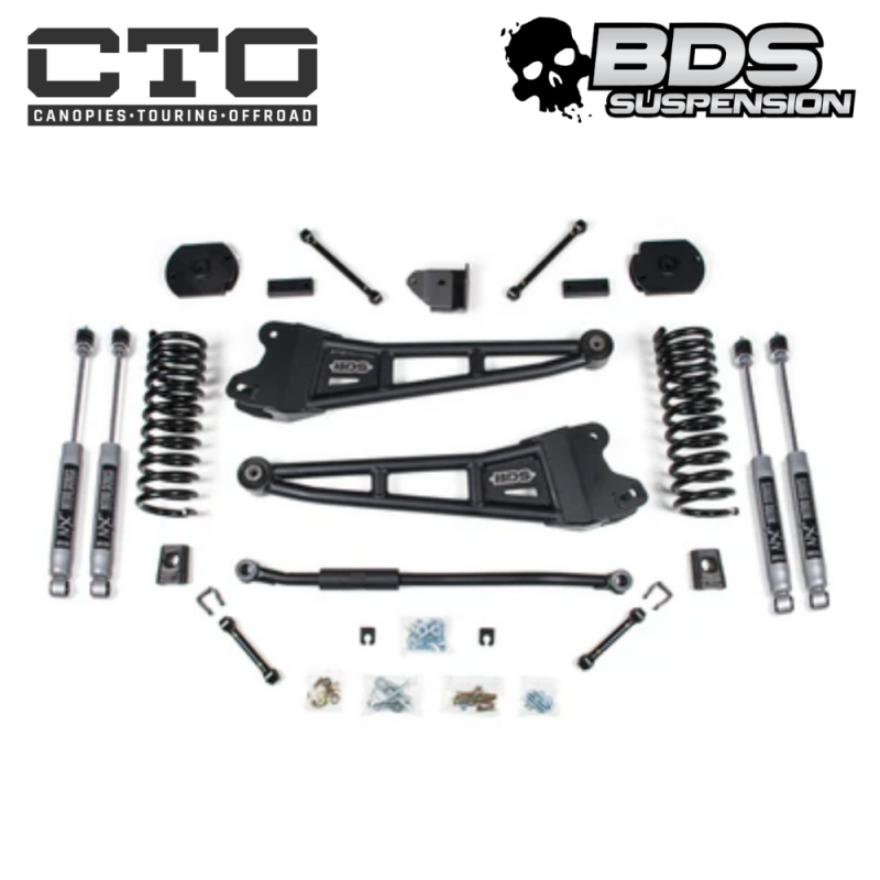 BDS 3 Inch Lift Kit w/ Radius Arm for Ram 2500 (14-18) 4WD