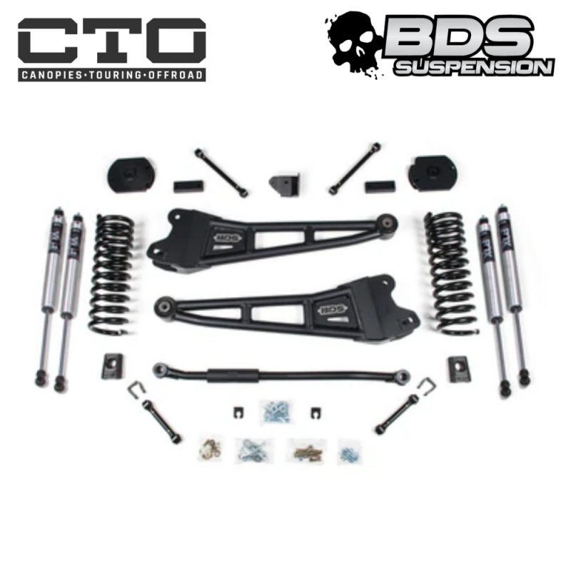 BDS 3 Inch Lift Kit w/ Radius Arm for Ram 2500 (14-18) 4WD