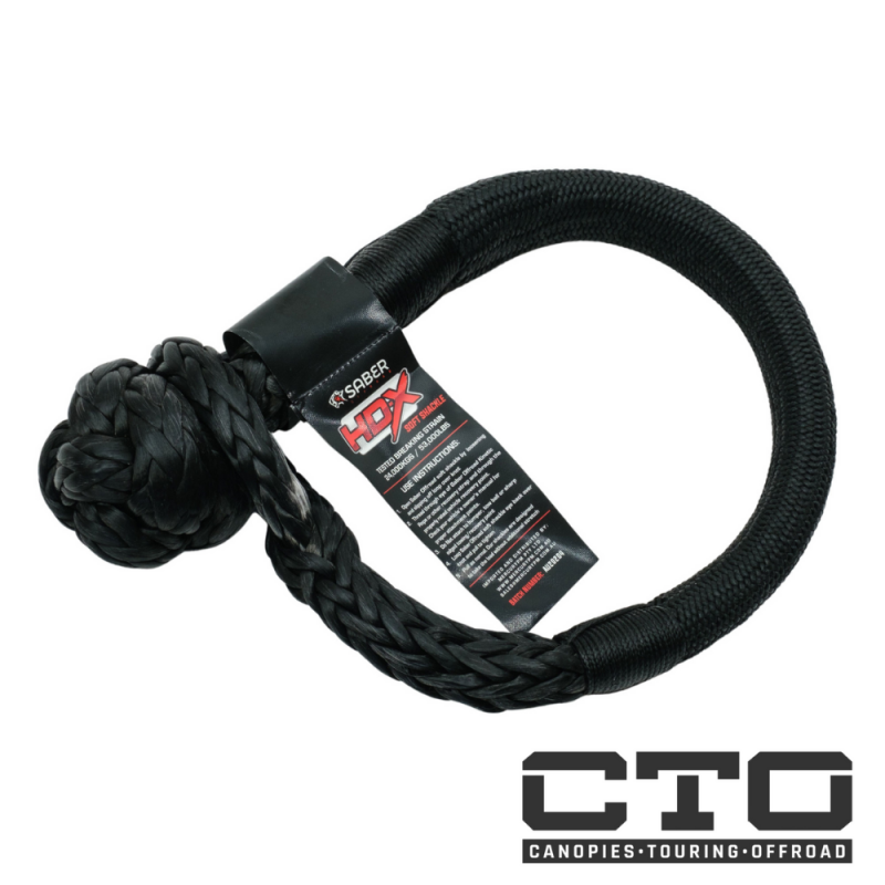 7,000KG HDX Technora Bound Soft Shackle 