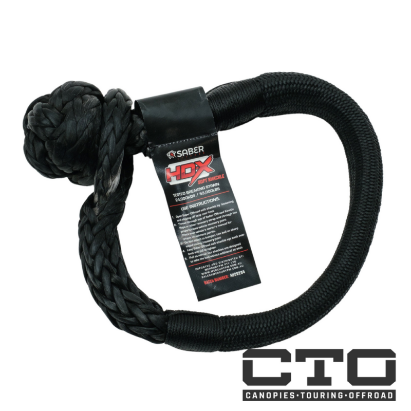 7,000KG HDX Technora Bound Soft Shackle 